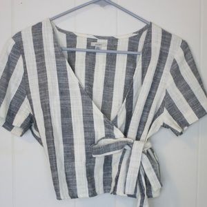 Urban Outfitters Ecote Wrap Top